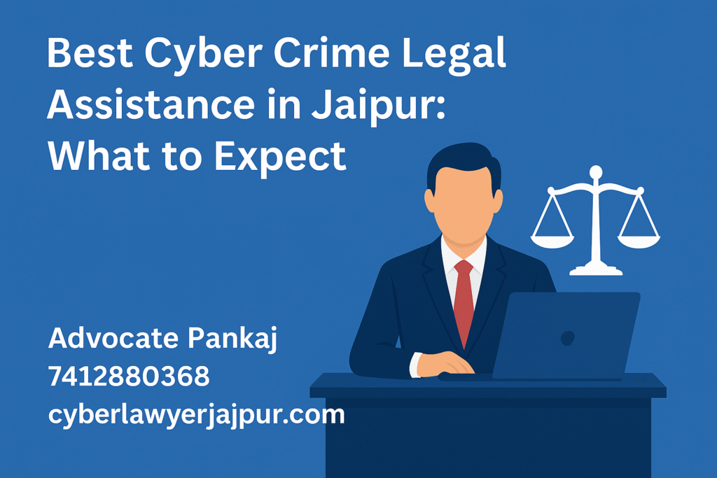 Best Cyber Crime Legal Assistance in Jaipur: What to Expect