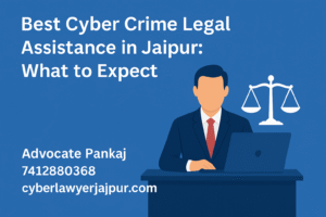 Best Cyber Crime Legal Assistance in Jaipur: What to Expect