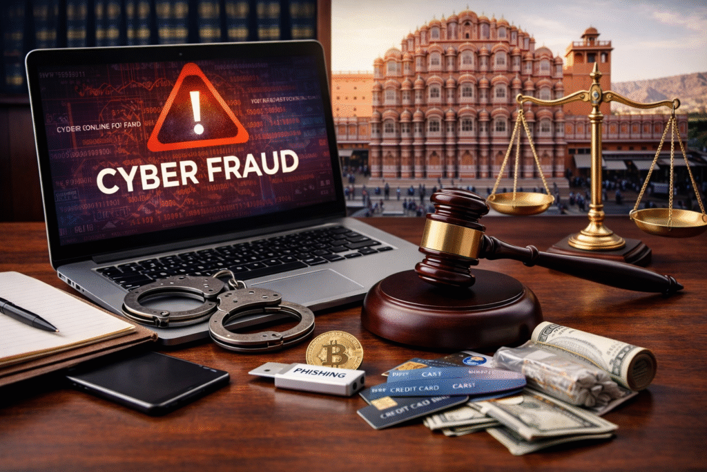 Cyber Crime Lawyer in Jaipur – Complete Cyber Legal Services & Online Fraud Help